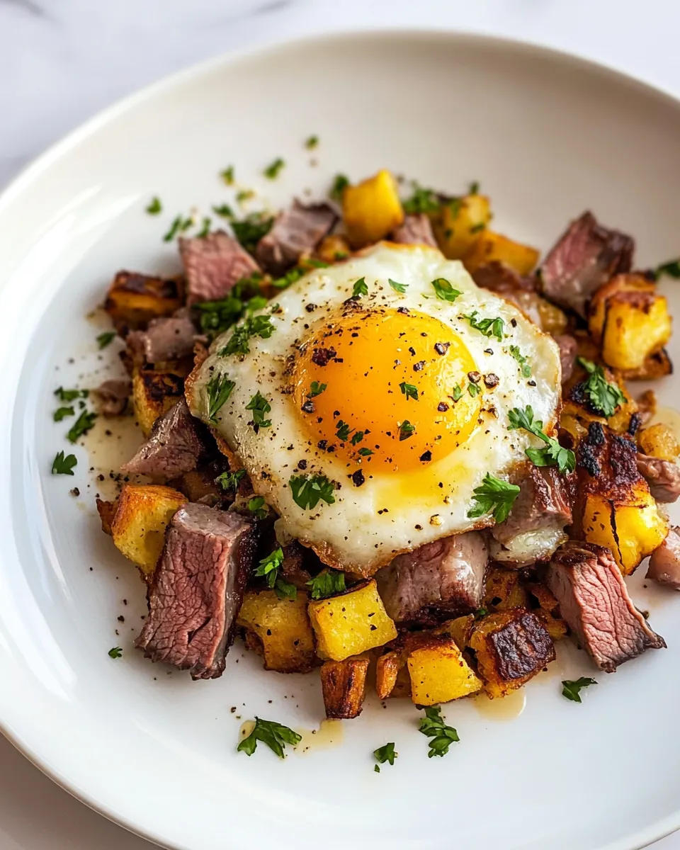 Delicious Leftover Prime Rib Hash image