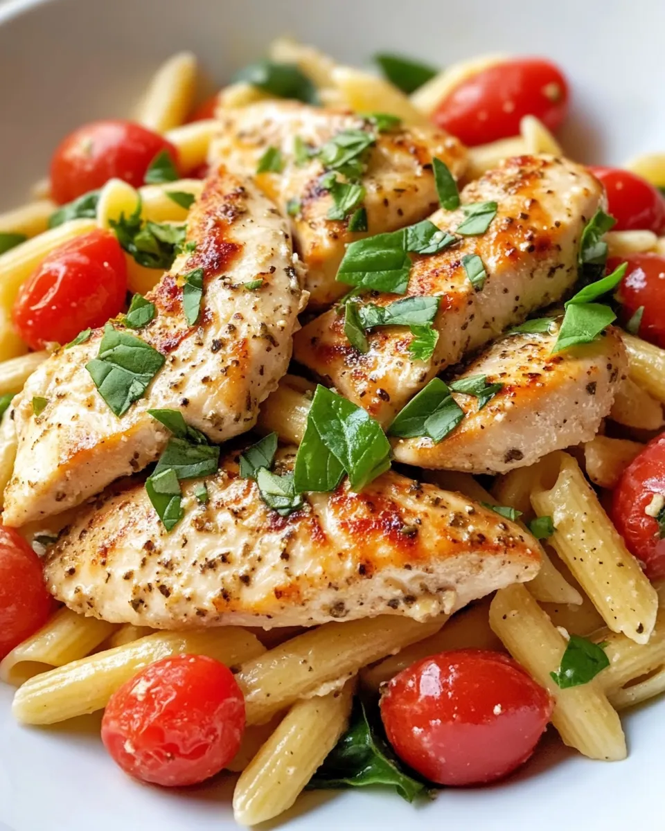 Delicious Lemon Herb Chicken Pasta Bowls picture
