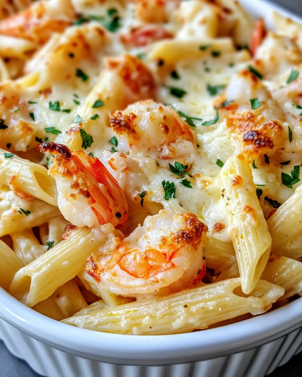 Homemade Lobster-Style Seafood Pasta Bake recipe photo