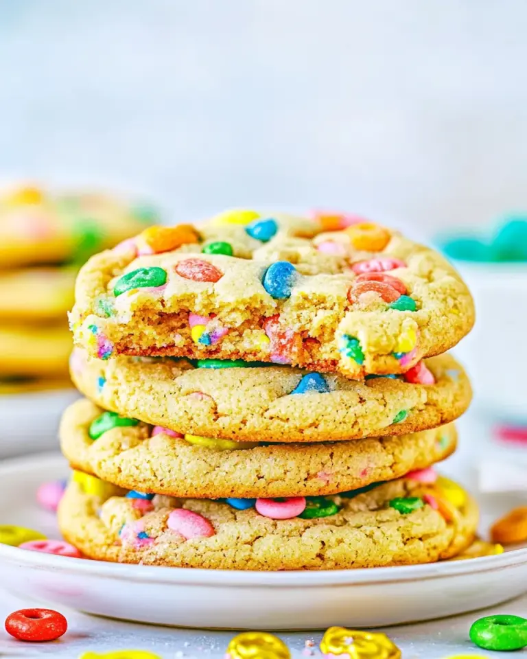 Homemade Lucky Charms Cookies photo