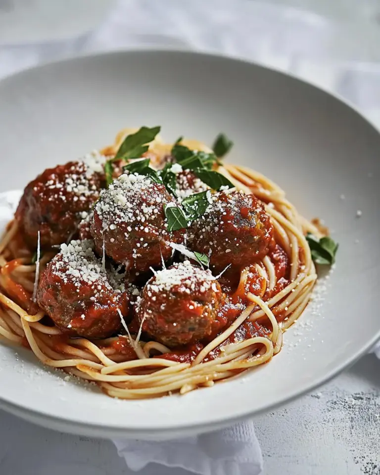 Homemade Meatballs with spaghetti & Napolitana sauce recipe photo