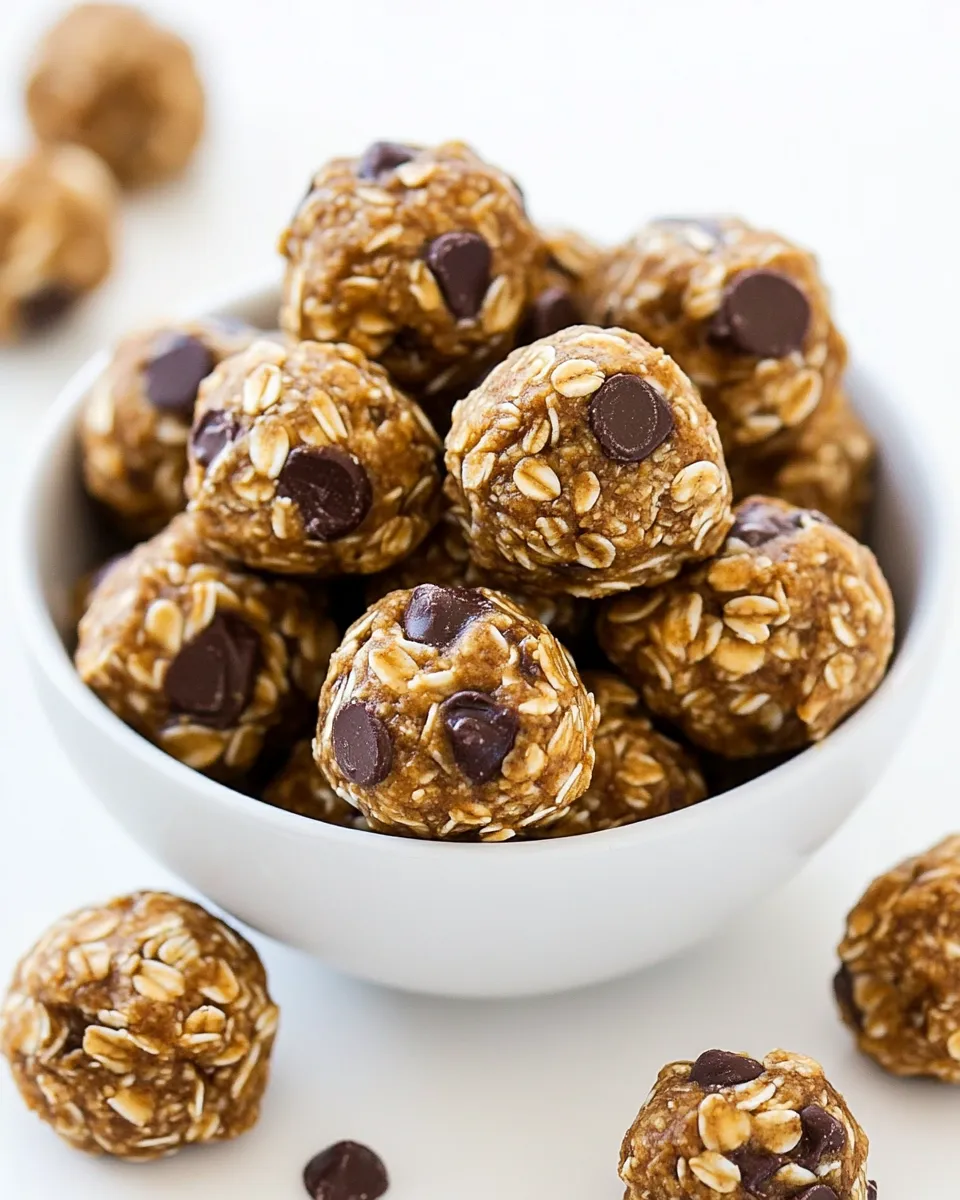 Easy No Bake Energy Bites recipe photo