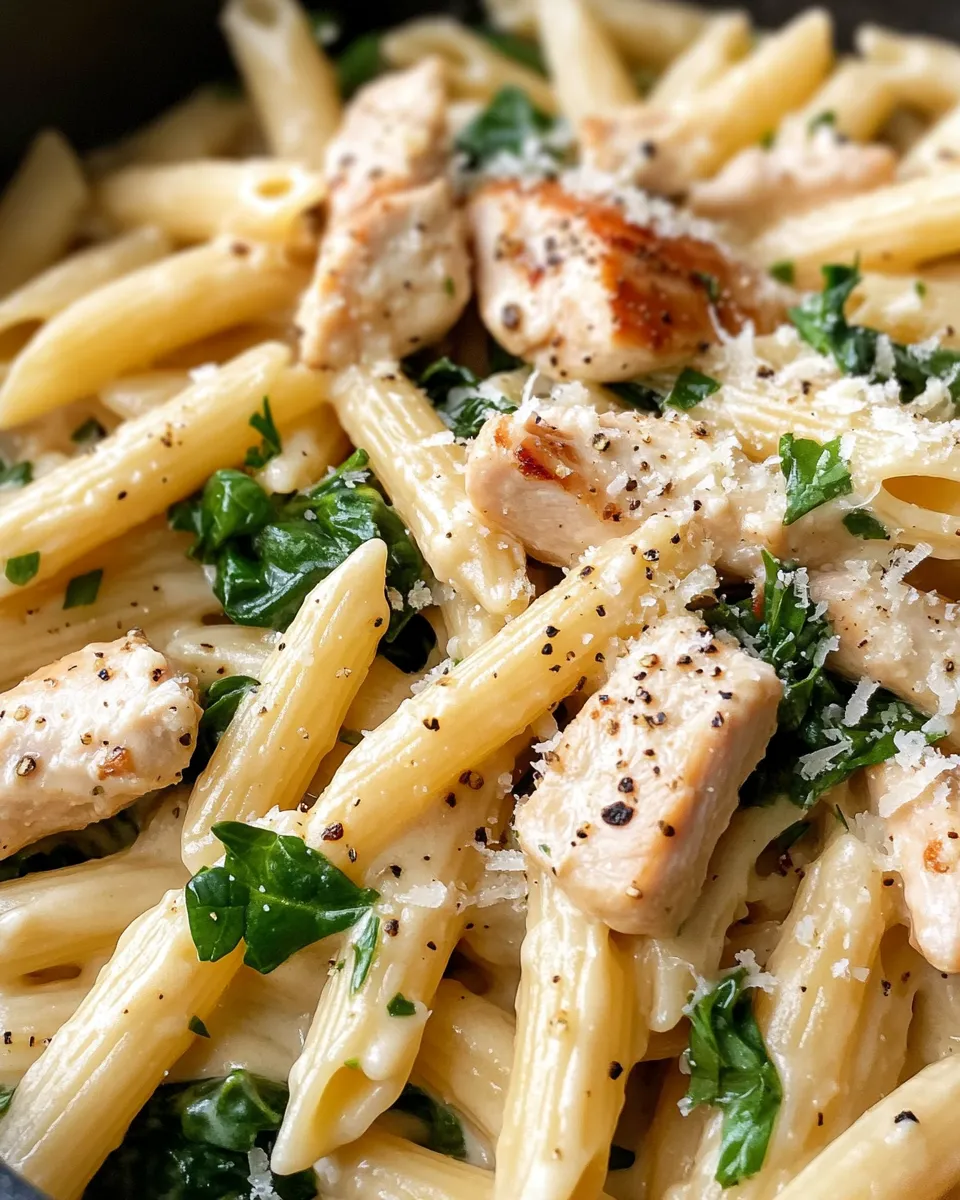 Easy One-Pot Garlic Parmesan Chicken Pasta recipe photo