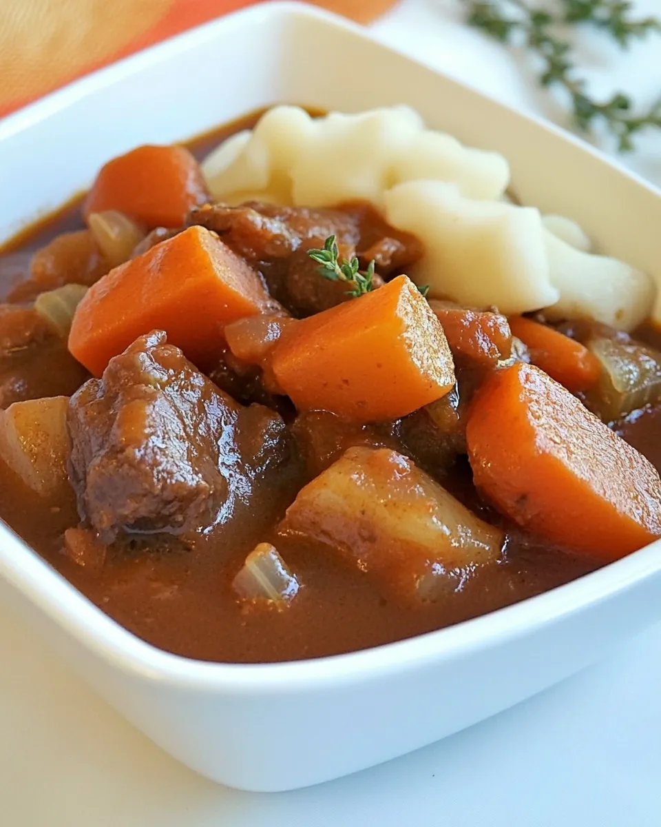 Delicious Oven Baked Stew photo