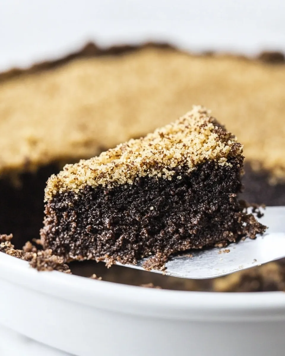Delicious Panko Crusted Brownie Pie Recipe photo