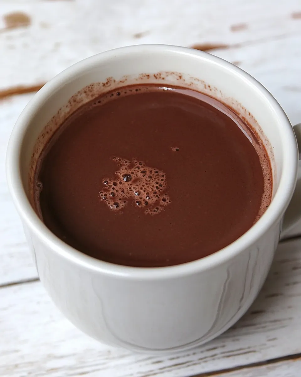 Homemade Parisian Hot Chocolate (Le Chocolat Chaud) recipe photo