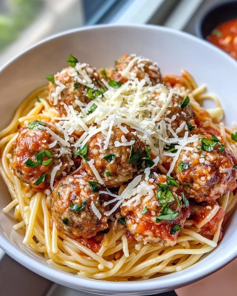 Homemade Parmesan Meatball Pasta Bowls recipe photo