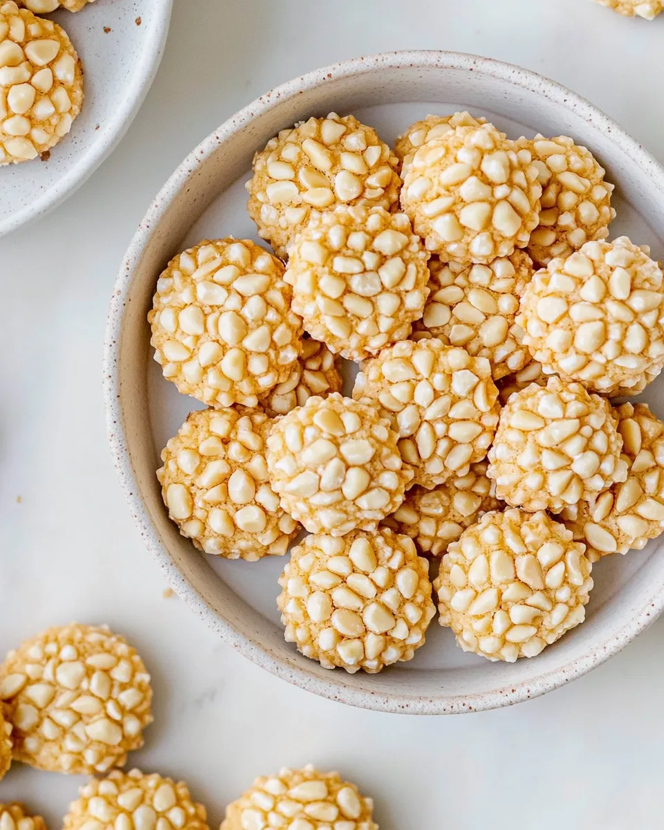 Classic Pignoli Cookies (Almond Cookies) dish photo