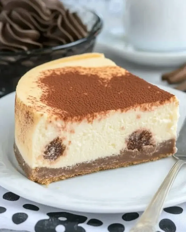 Homemade Polka Dot Cheesecake photo