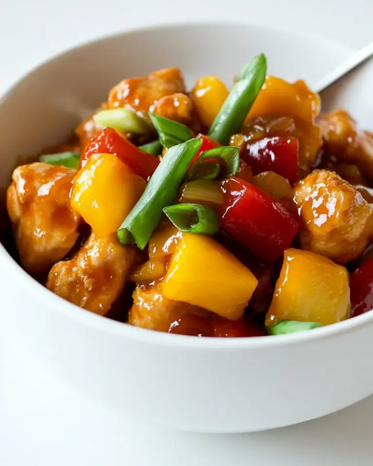 Homemade Slow Cooker Sweet and Sour Chicken photo