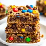 Homemade Small-batch Monster Cookie Bars photo
