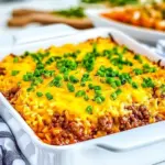 Homemade Sour Cream Beef and Rice Casserole recipe photo