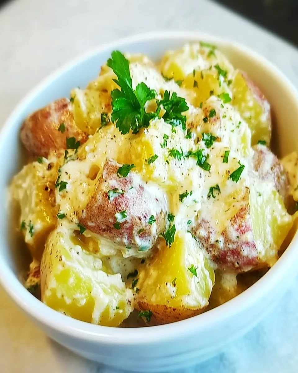 Homemade Sour Cream New Potatoes photo