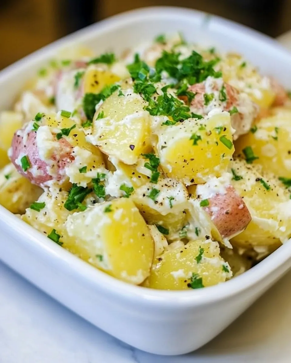 Easy Sour Cream New Potatoes recipe photo
