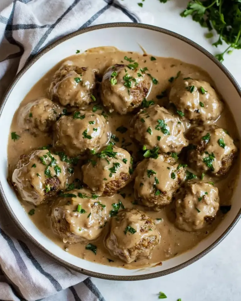 Homemade Swedish Meatballs recipe photo