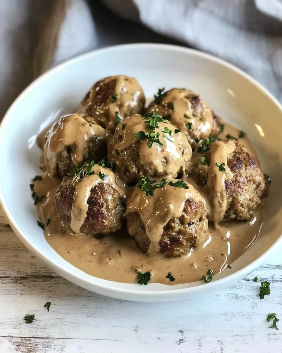 Classic Swedish Meatballs dish photo