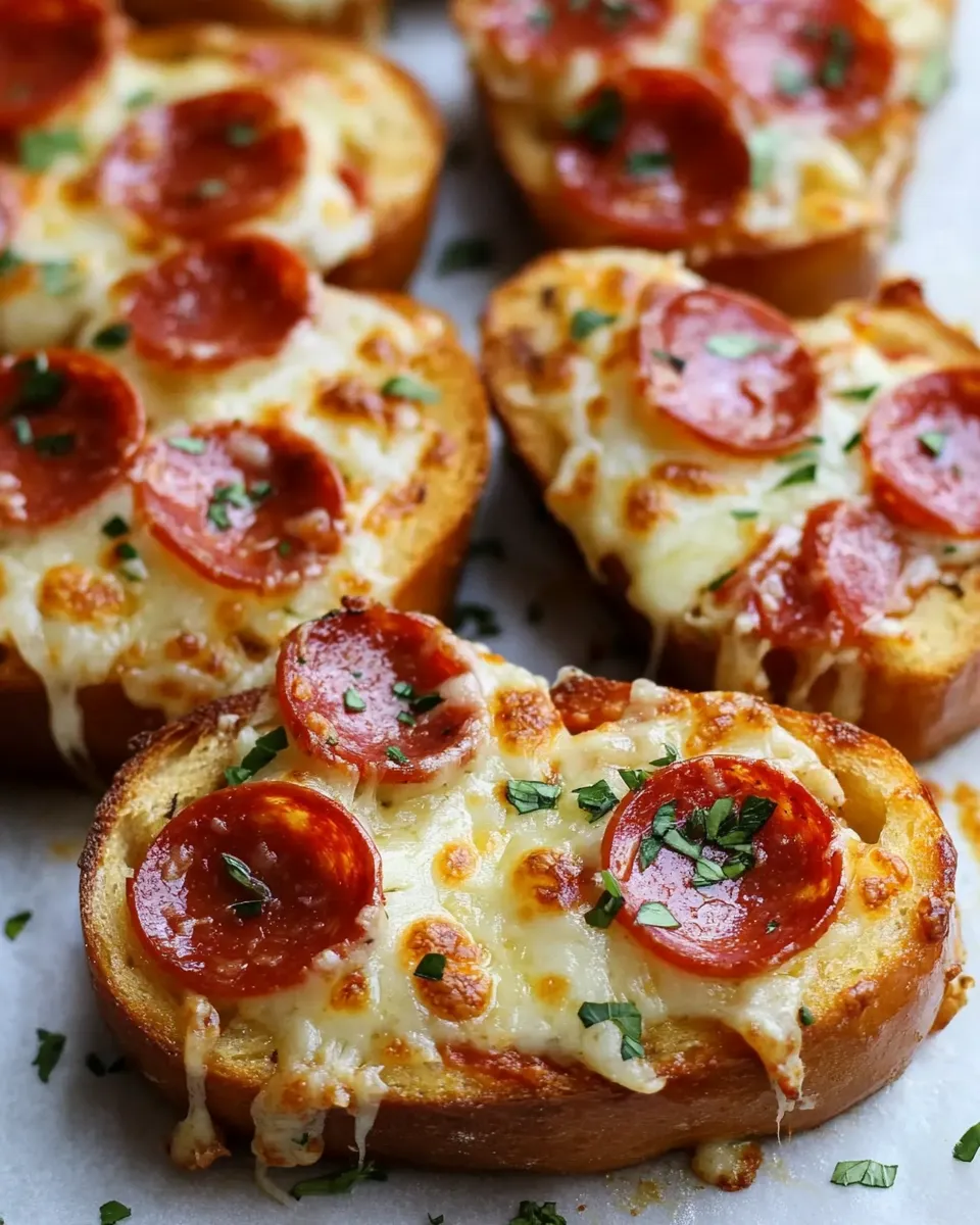 Homemade Texas Toast Garlic Bread Pizza photo