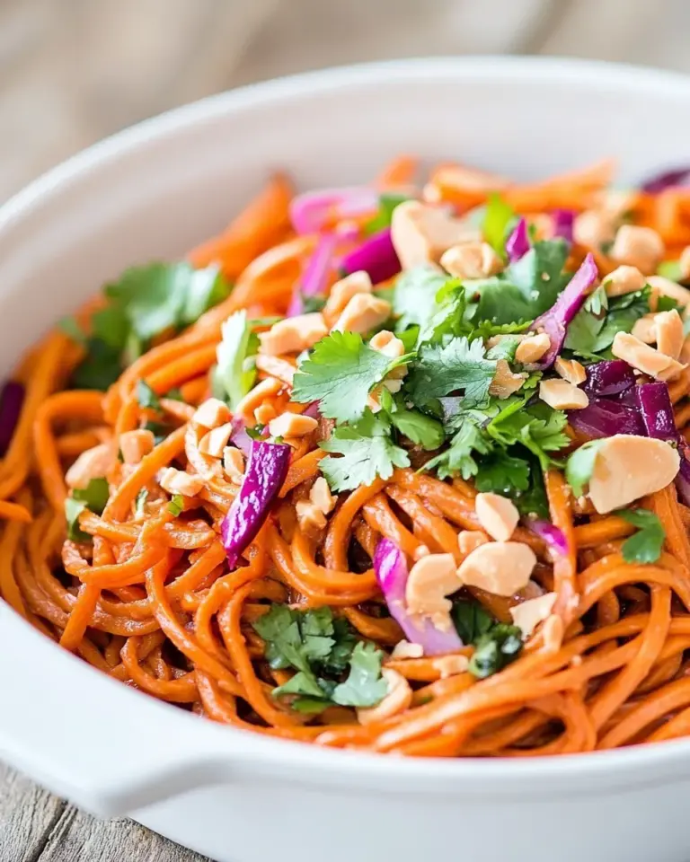 Homemade Thai-Style Sweet Potato Noodles photo
