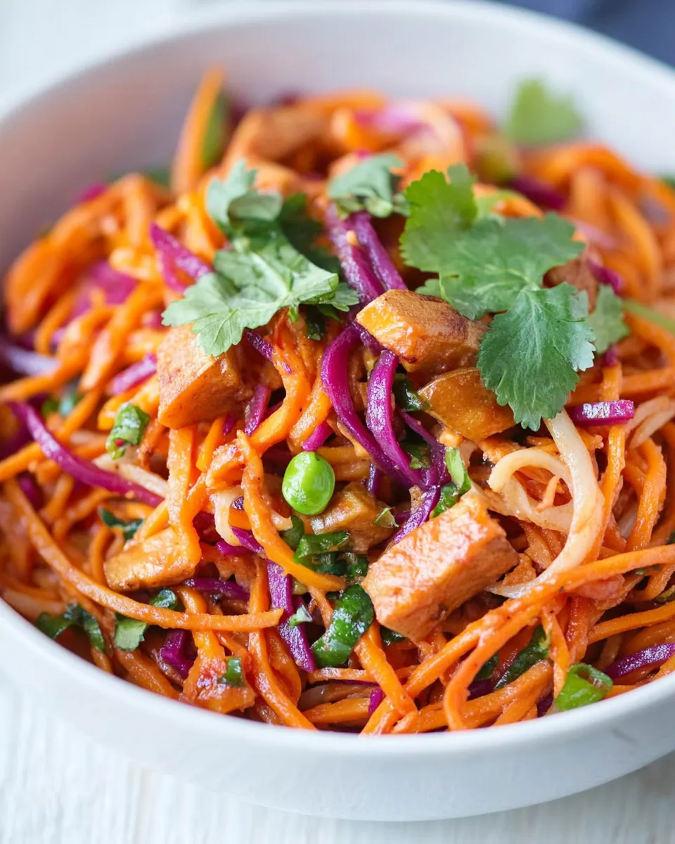 Delicious Thai-Style Sweet Potato Noodles dish photo