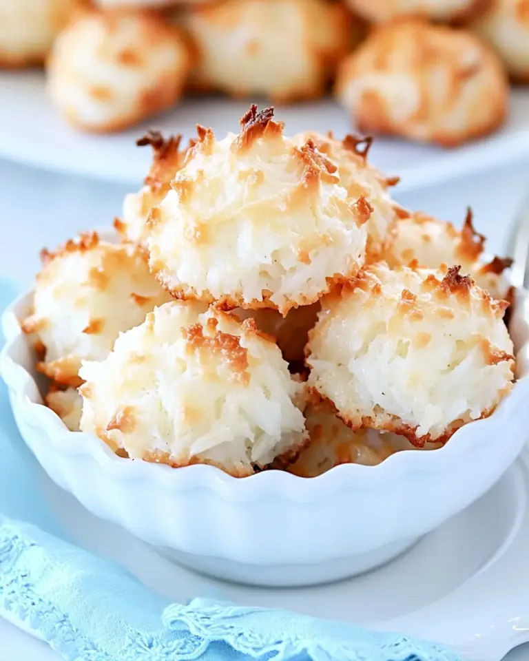 Homemade The Best Coconut Macaroons recipe photo