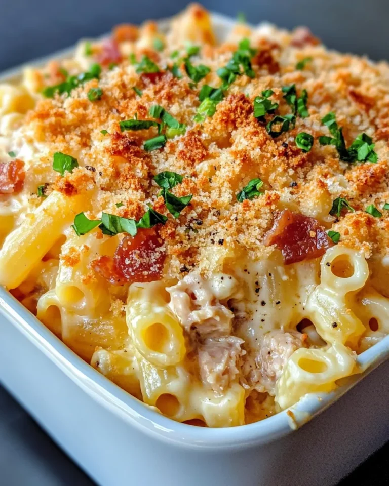 Homemade Tuna Melt Pasta Bake recipe photo