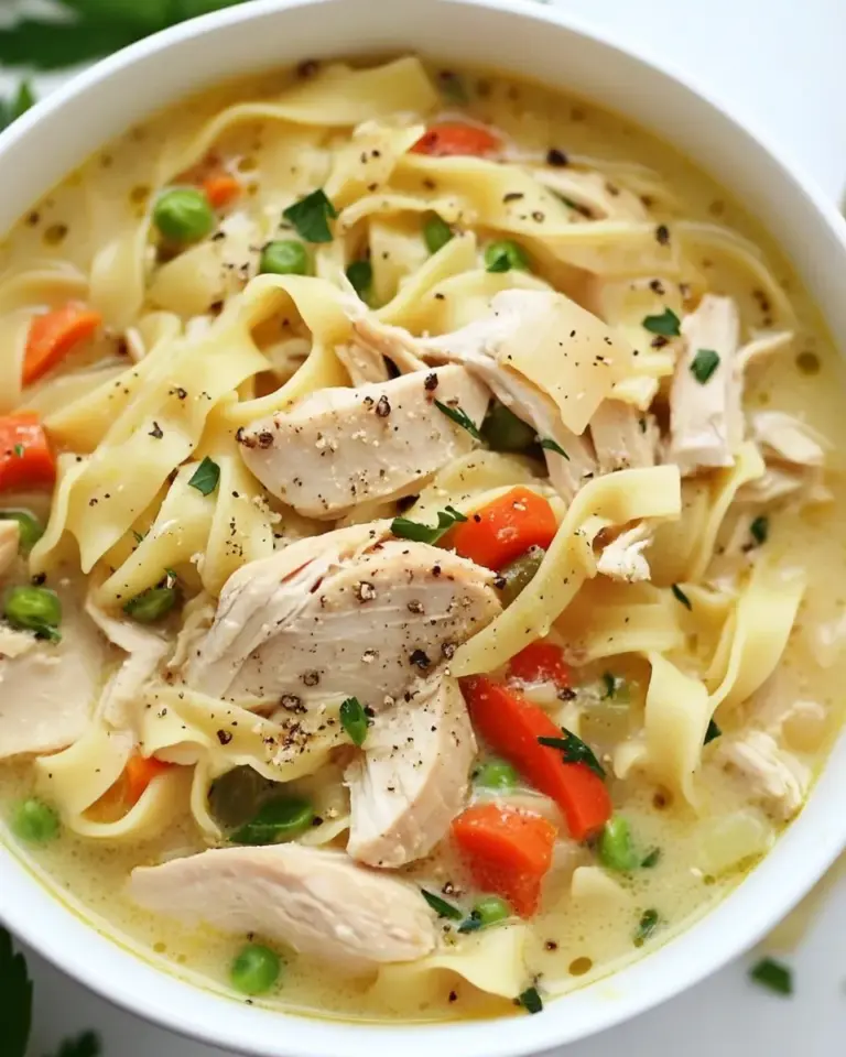 Homemade Turkey Noodle Soup photo