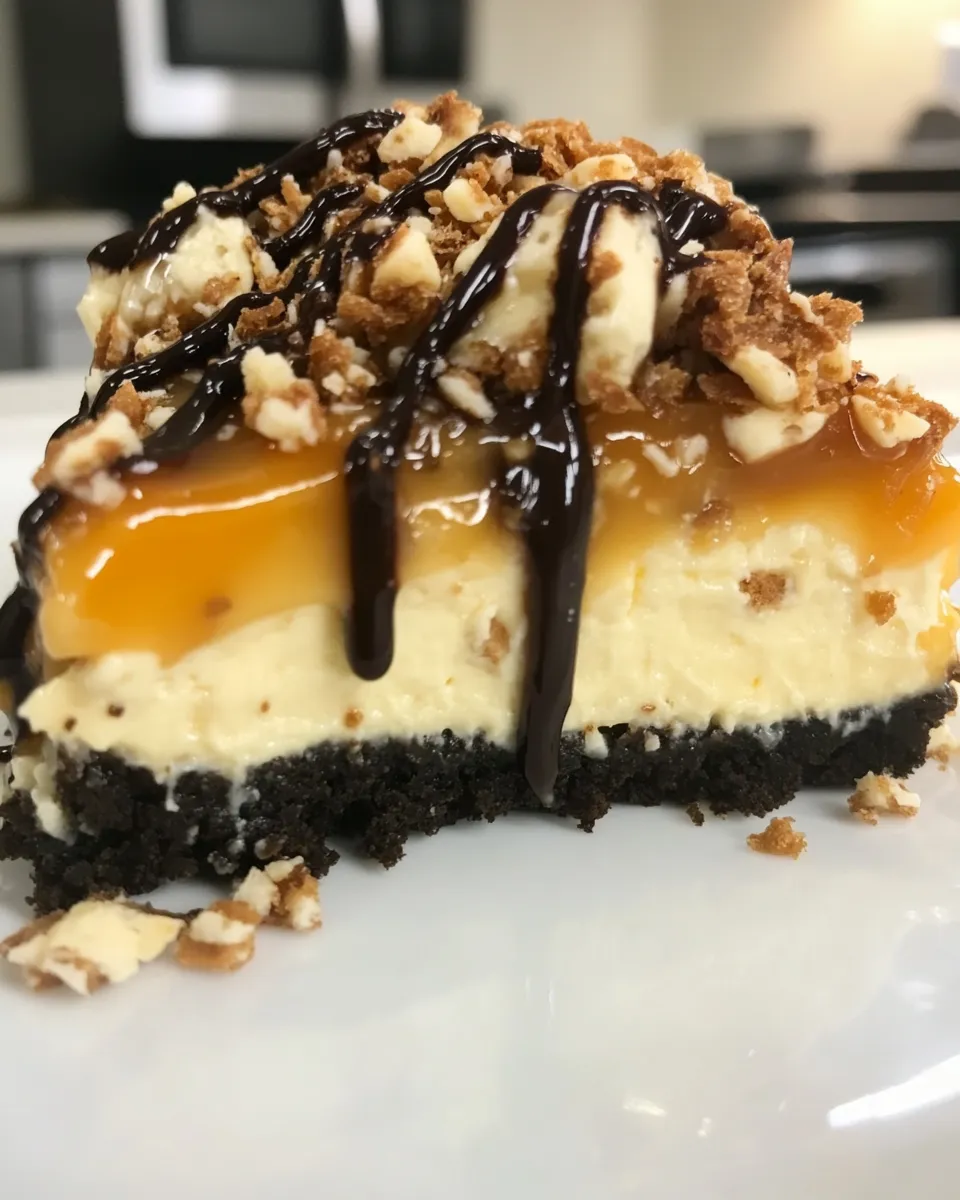 Easy Turtle Cheesecake recipe photo