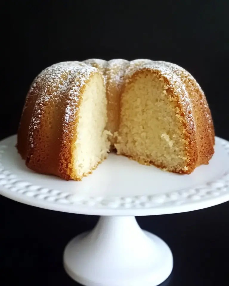 Homemade Vanilla Buttermilk Bundt Cake photo