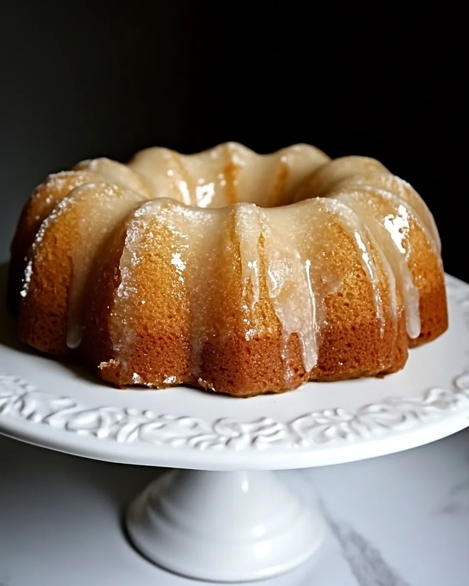 Delicious Vanilla Buttermilk Bundt Cake dish photo