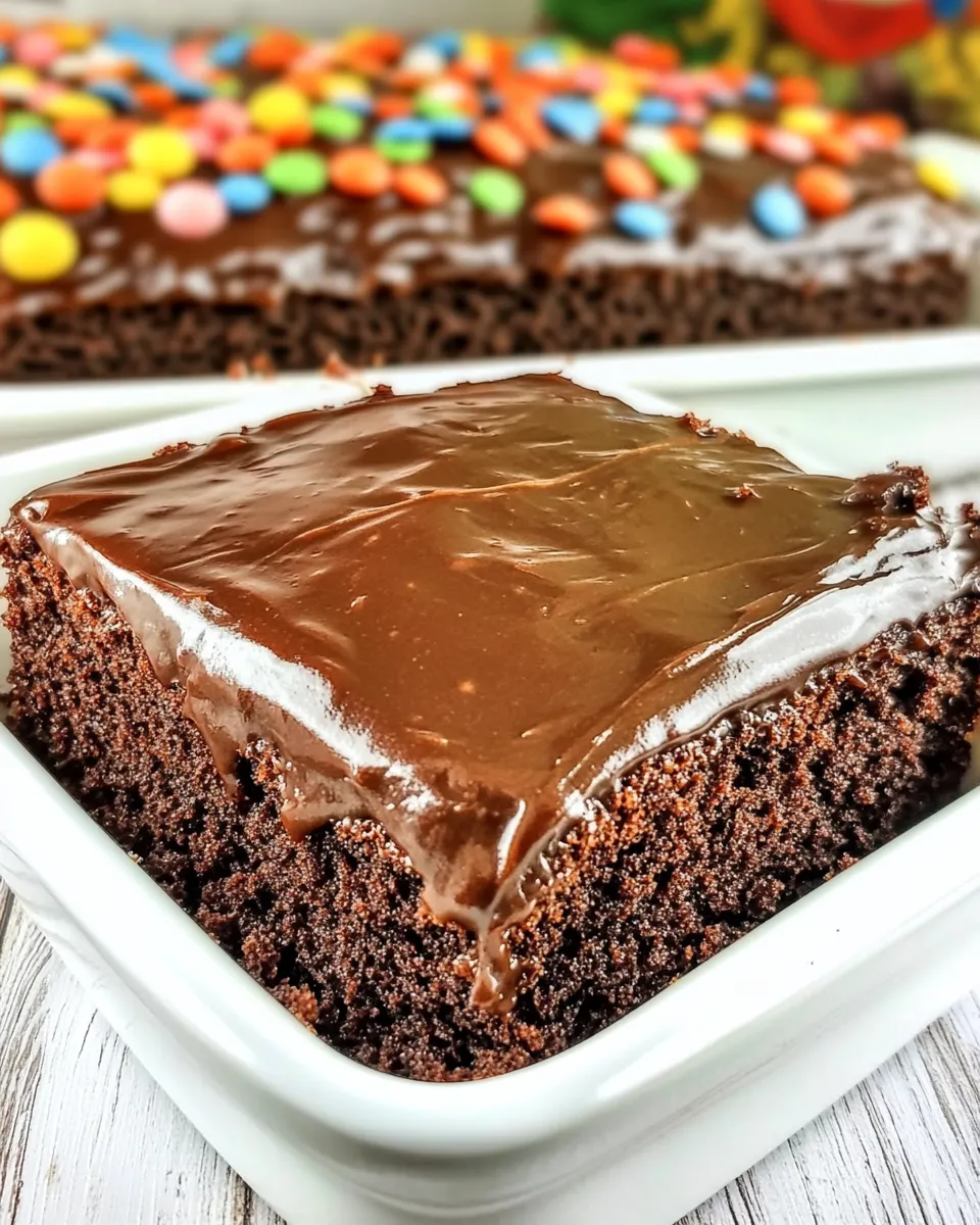 Classic Wacky Cake (Depression Cake) dish photo