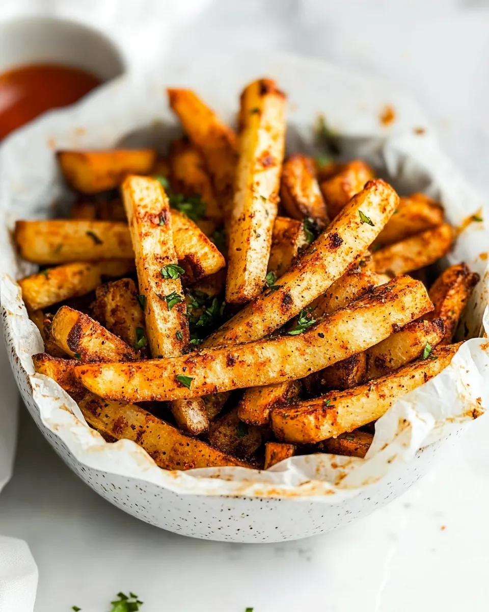 Homemade Yuca Fries recipe photo