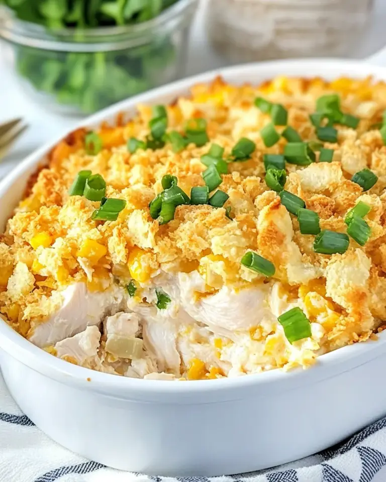 Homemade Yum Yum Million Dollar Chicken Casserole photo