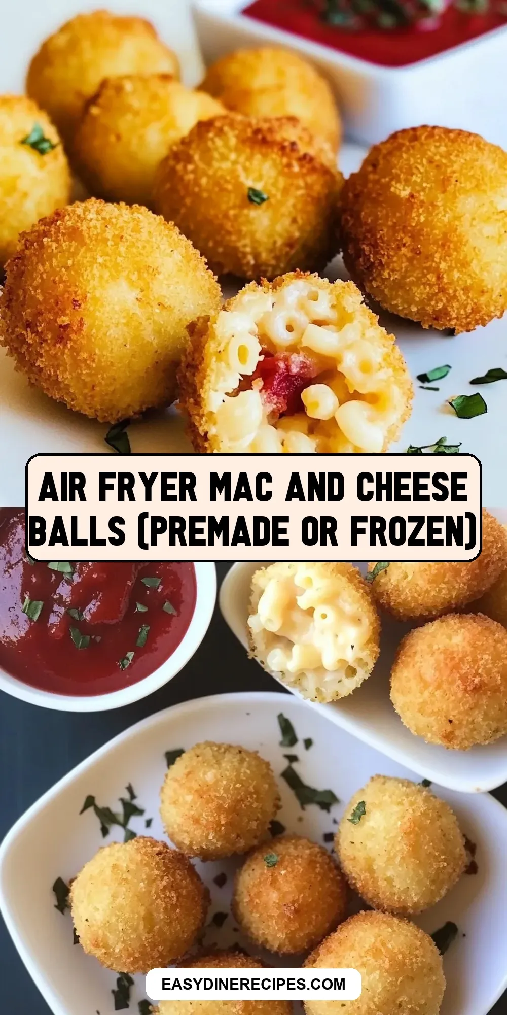 Easy Air Fryer Mac And Cheese Balls (Premade Or Frozen) Recipe