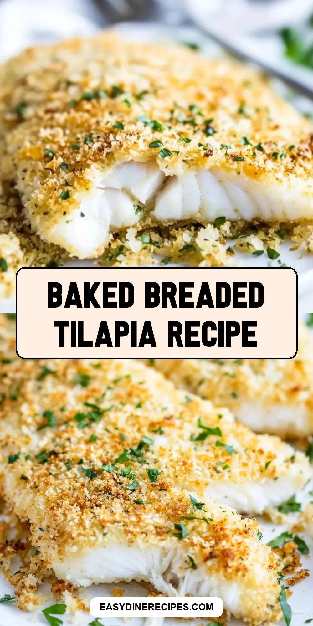 Baked Breaded Tilapia (Irresistible & Delicious)