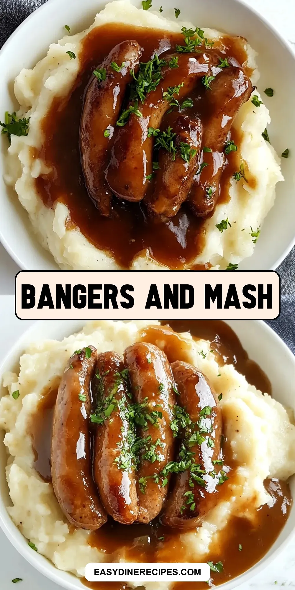 How To Make Tasty Bangers And Mash