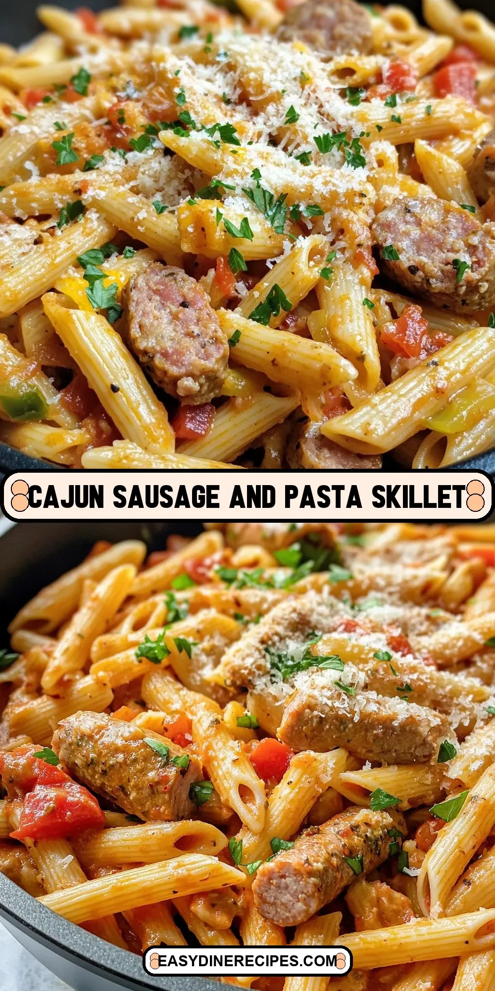 How To Make Ultimate Cajun Sausage And Pasta Skillet