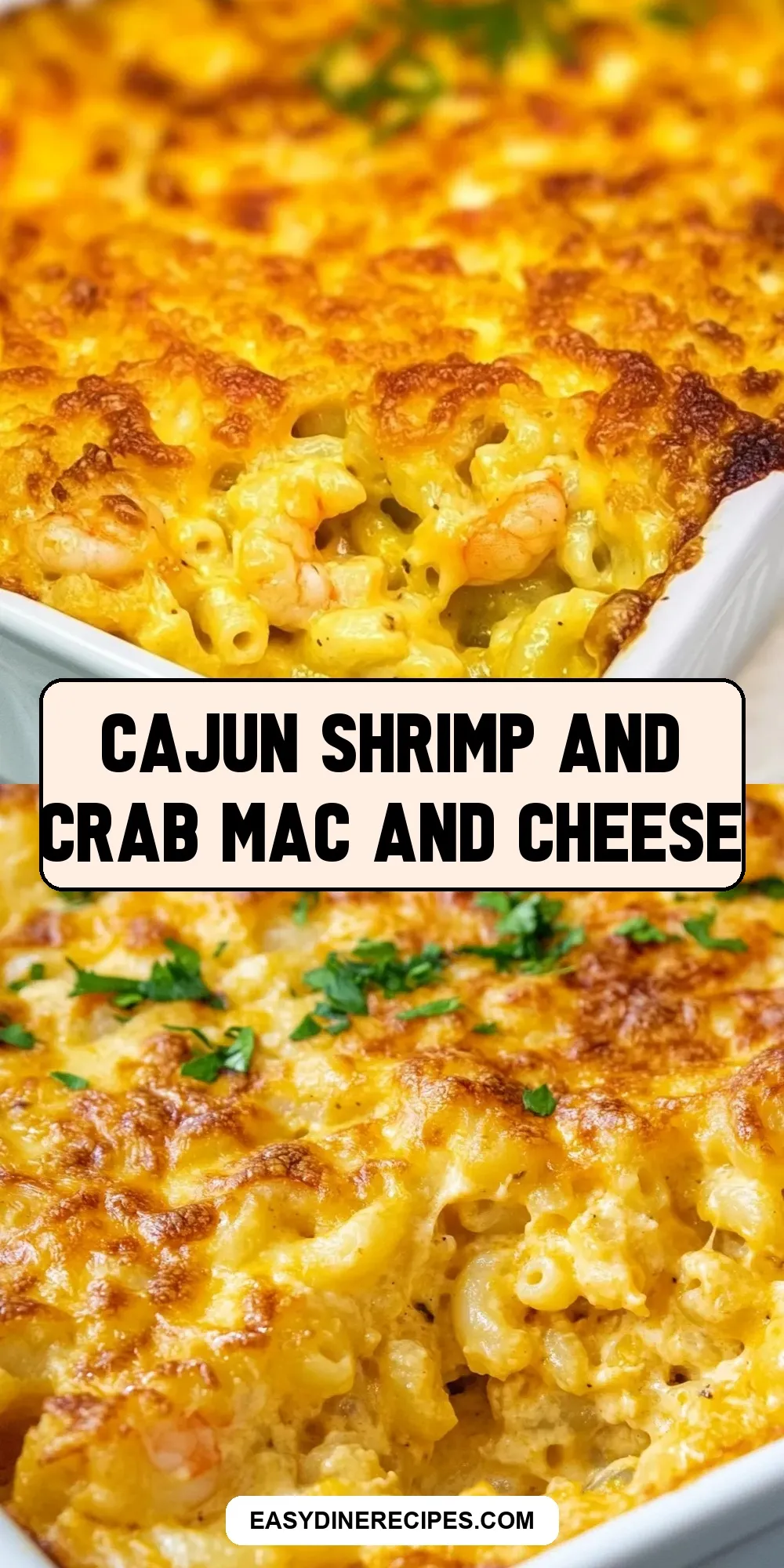Healthy Cajun Shrimp And Crab Mac And Cheese
