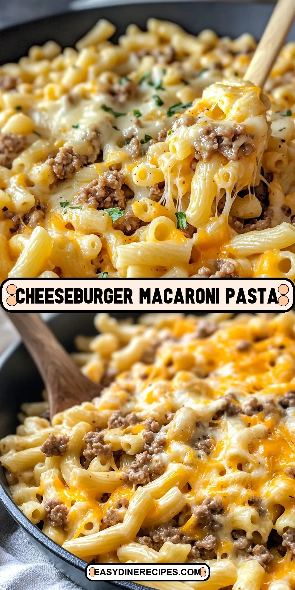 The Best Cheeseburger Macaroni Pasta Ever