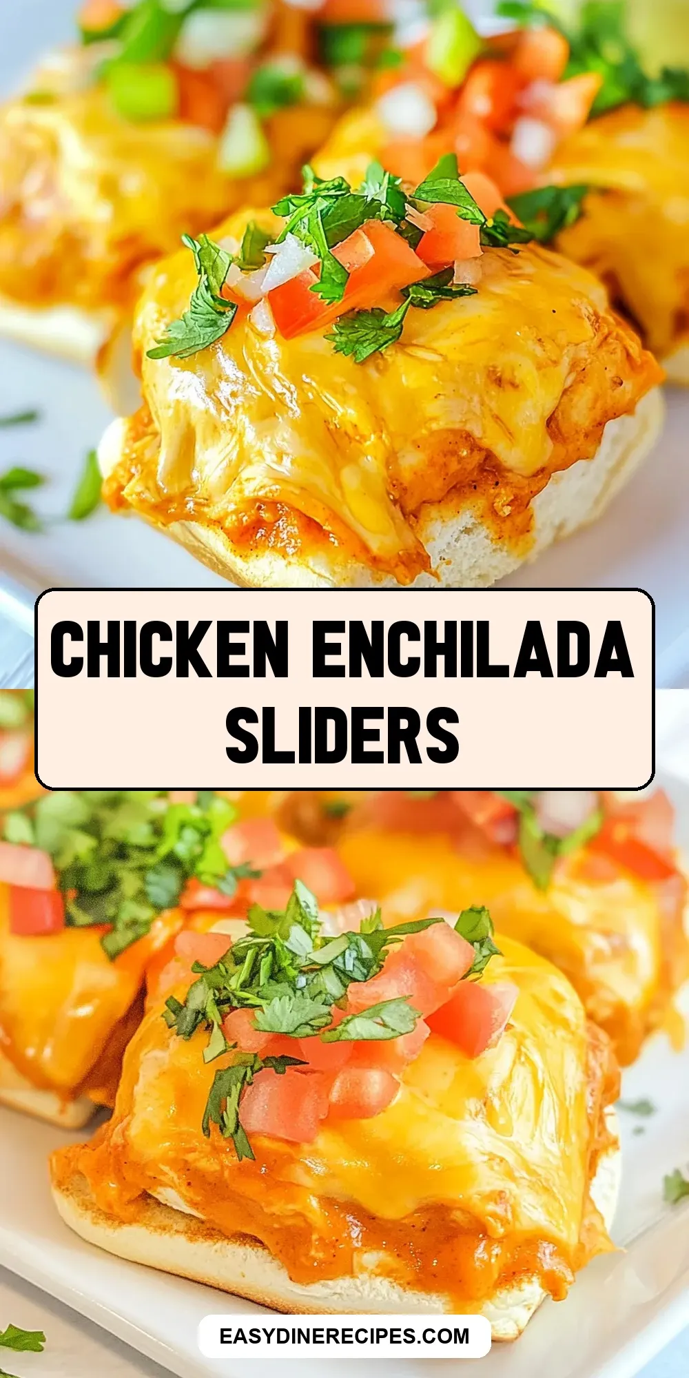 Homemade Chicken Enchilada Sliders