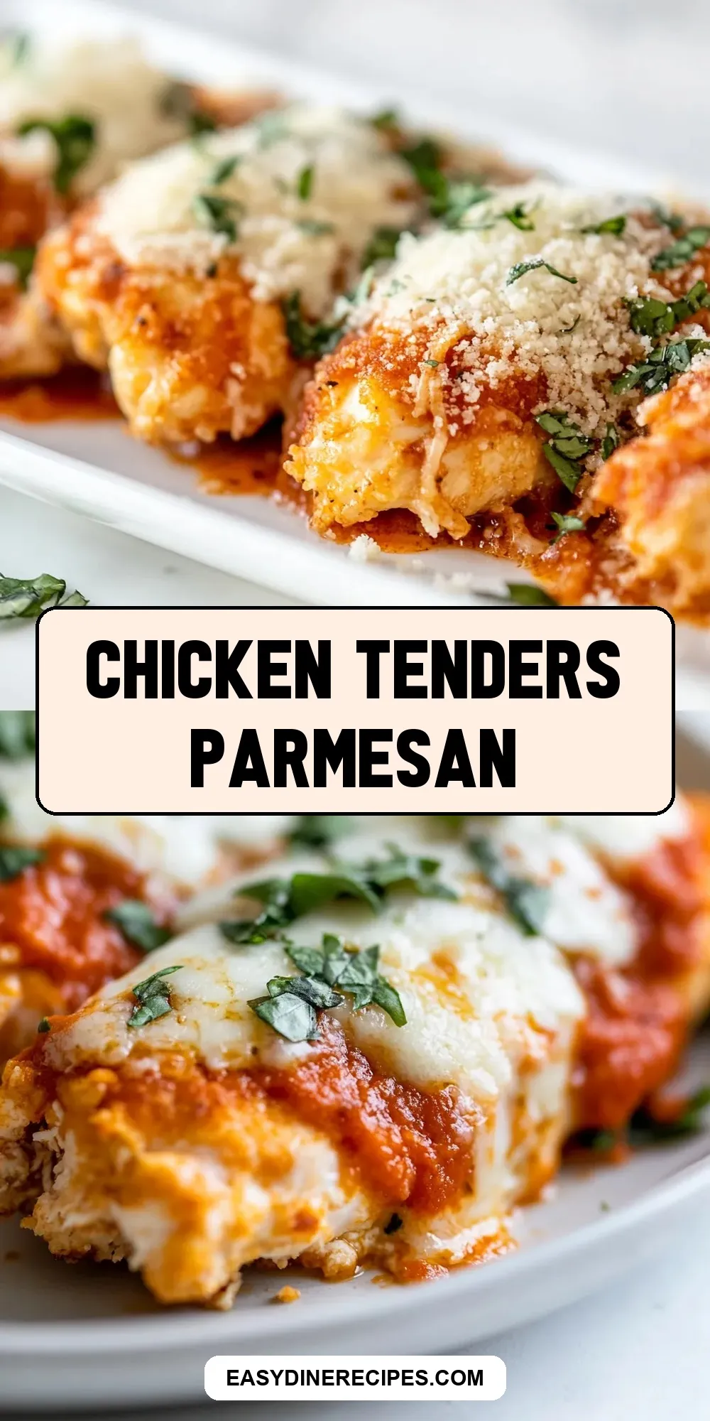 Chicken Tenders Parmesan (Homemade & Delicious)