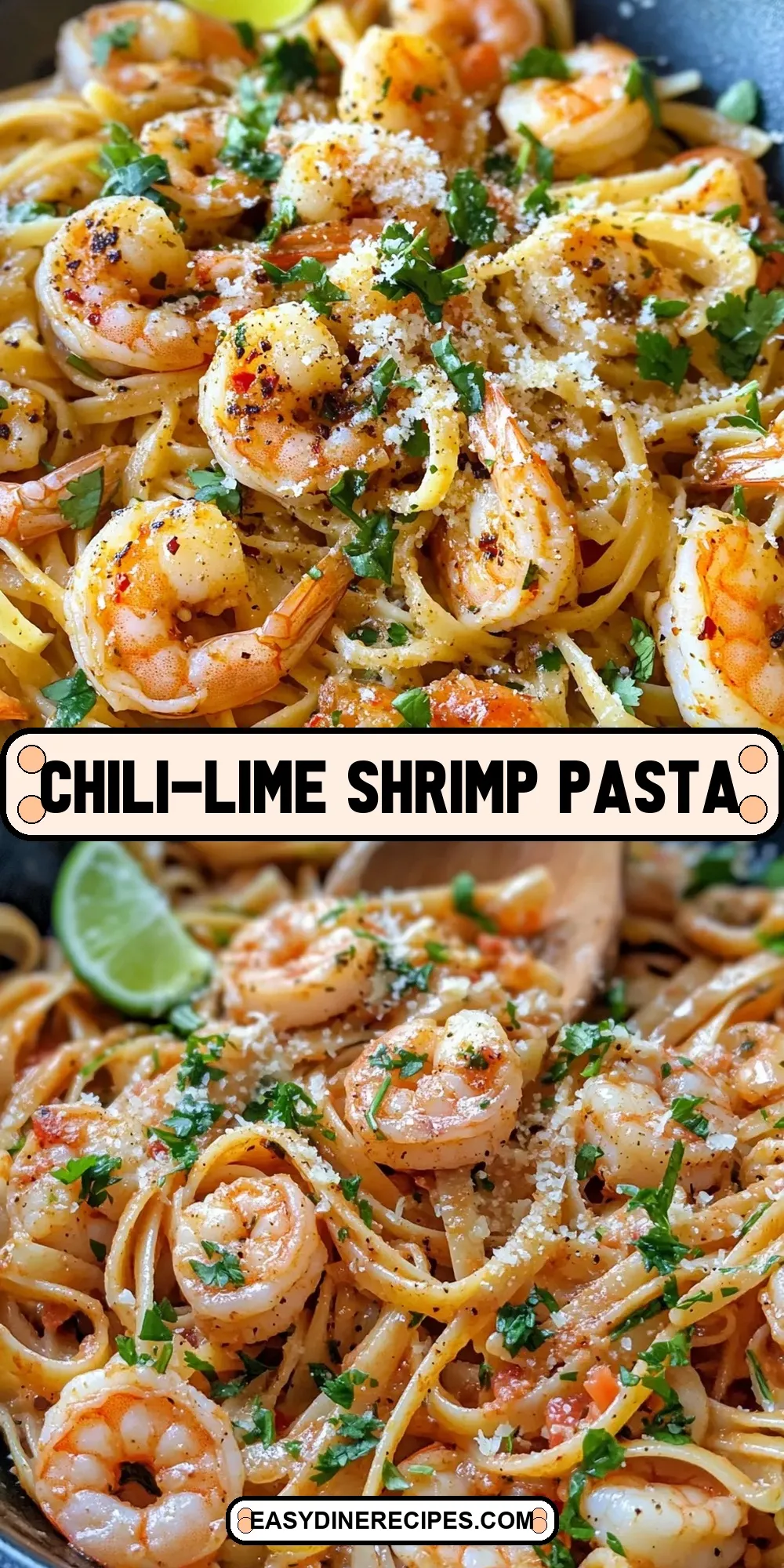 Homemade Chili-Lime Shrimp Pasta