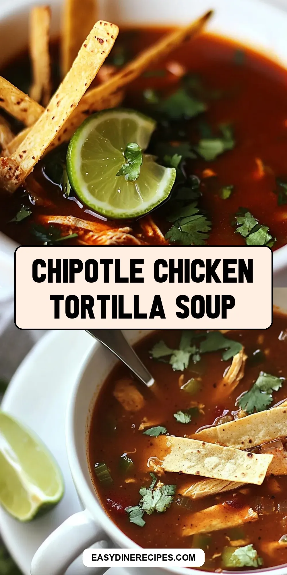 How To Make Homemade Chipotle Chicken Tortilla Soup