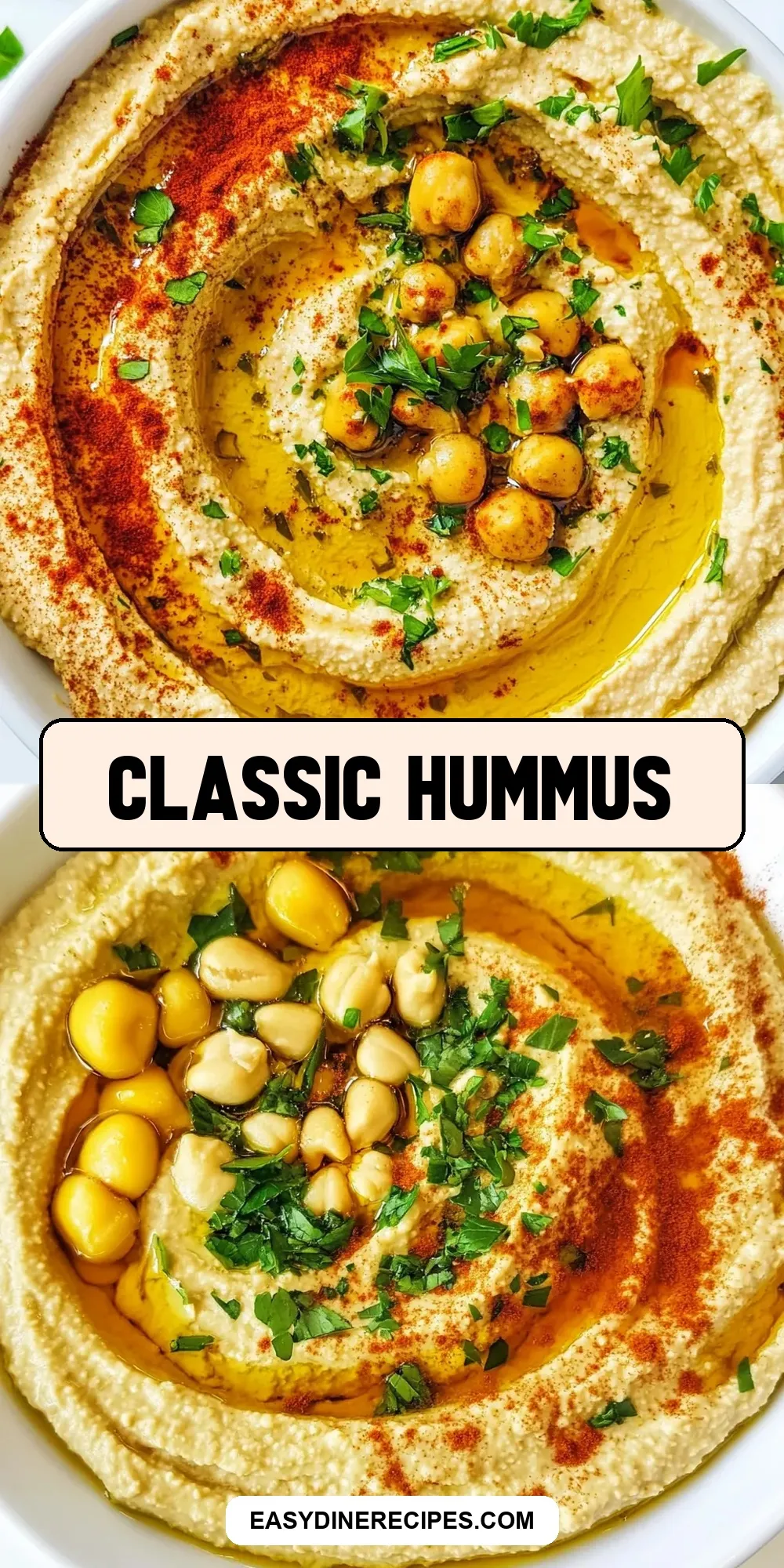 Classic Hummus (Quick & Delicious)