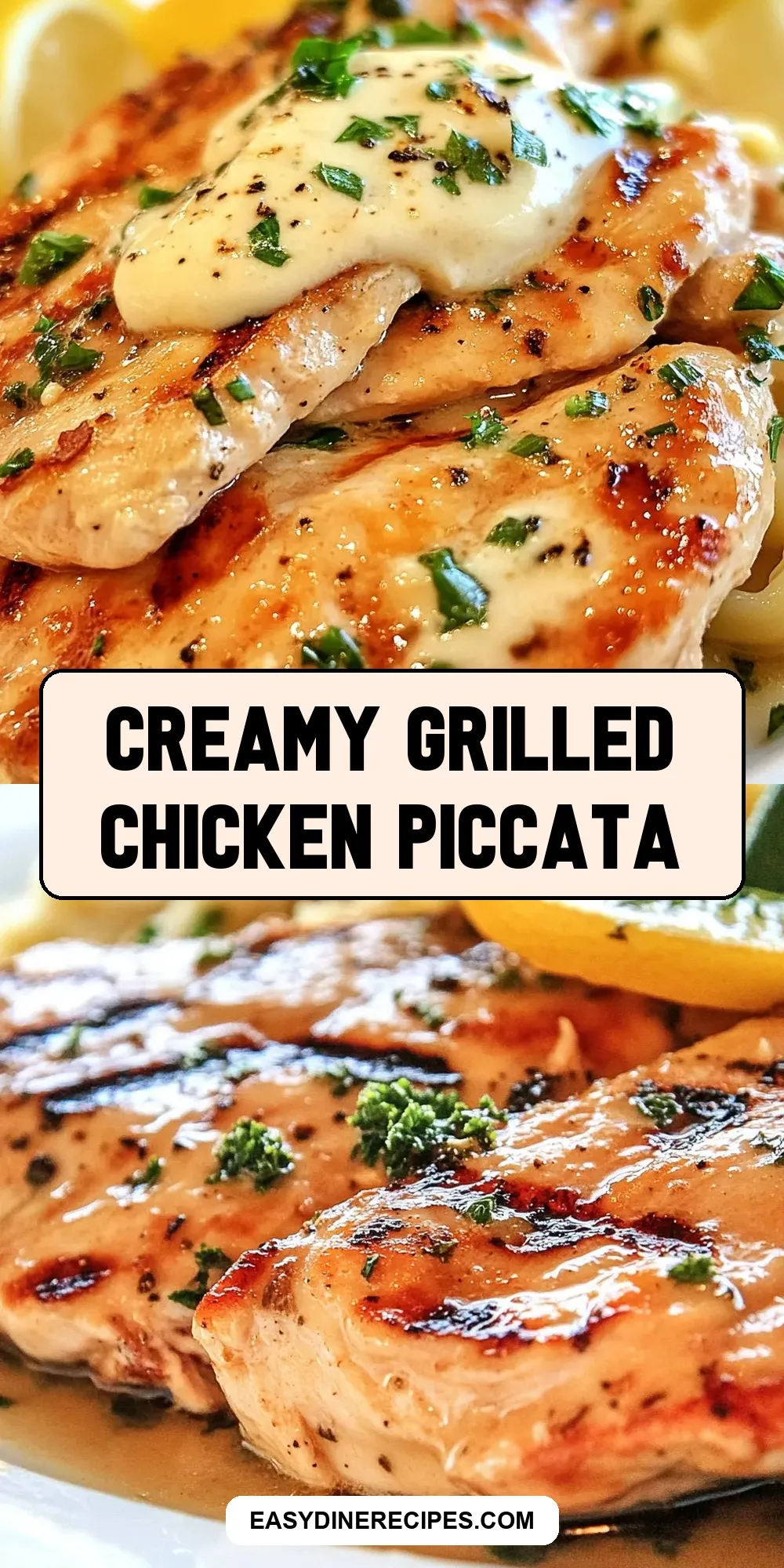 Creamy Grilled Chicken Piccata (Irresistible & Delicious)