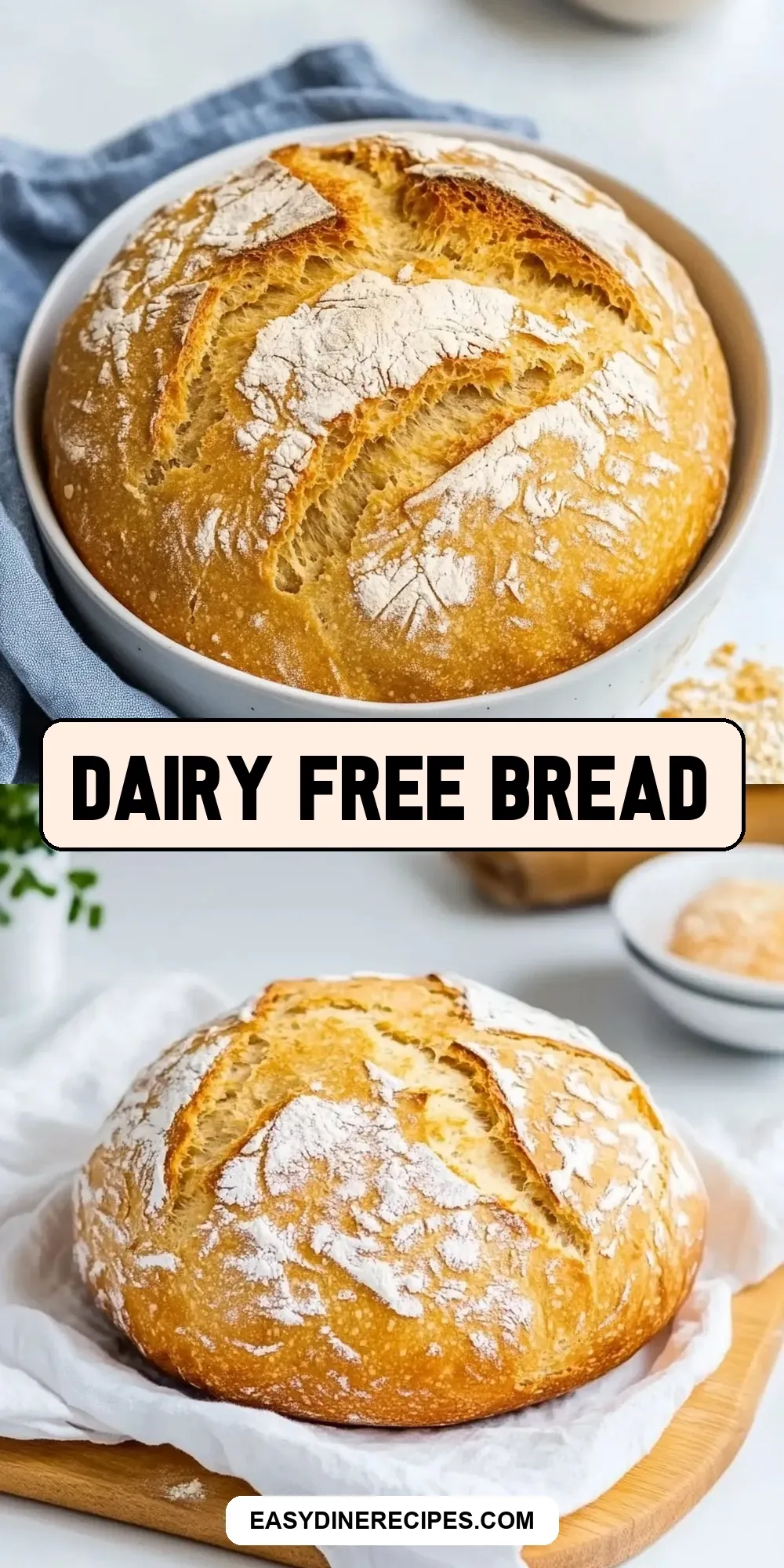 The Best Dairy Free Bread Ever