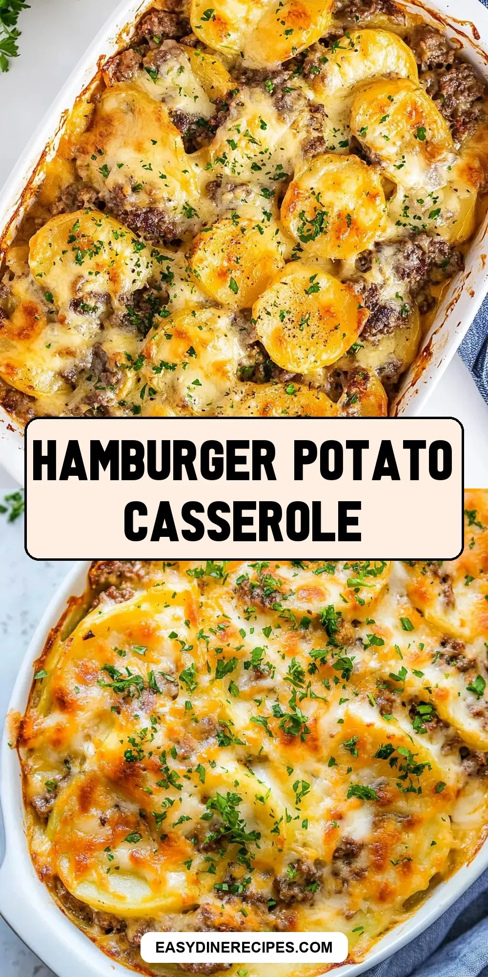 Hamburger Potato Casserole Recipe