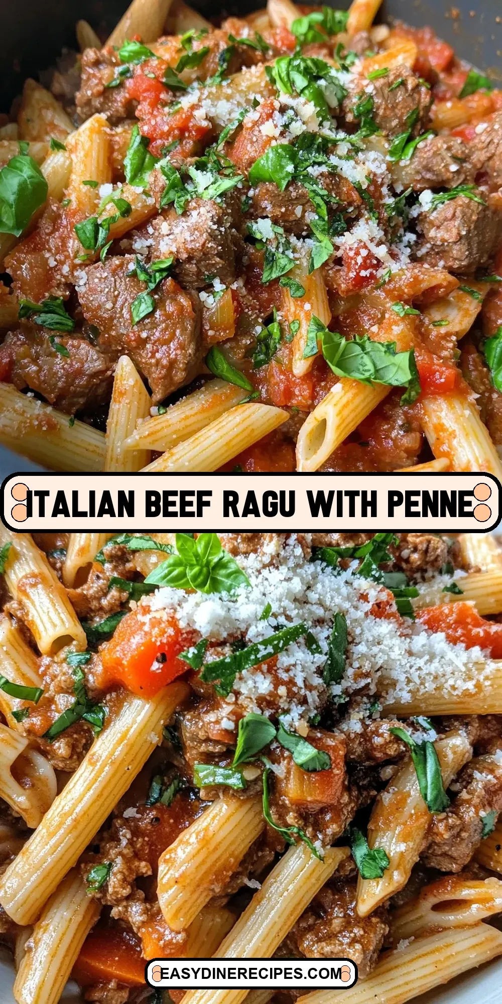 How To Make Amazing Italian Beef Ragu With Penne