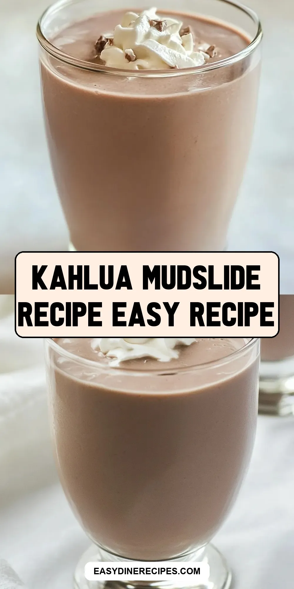 Kahlua Mudslide  Easy Recipe