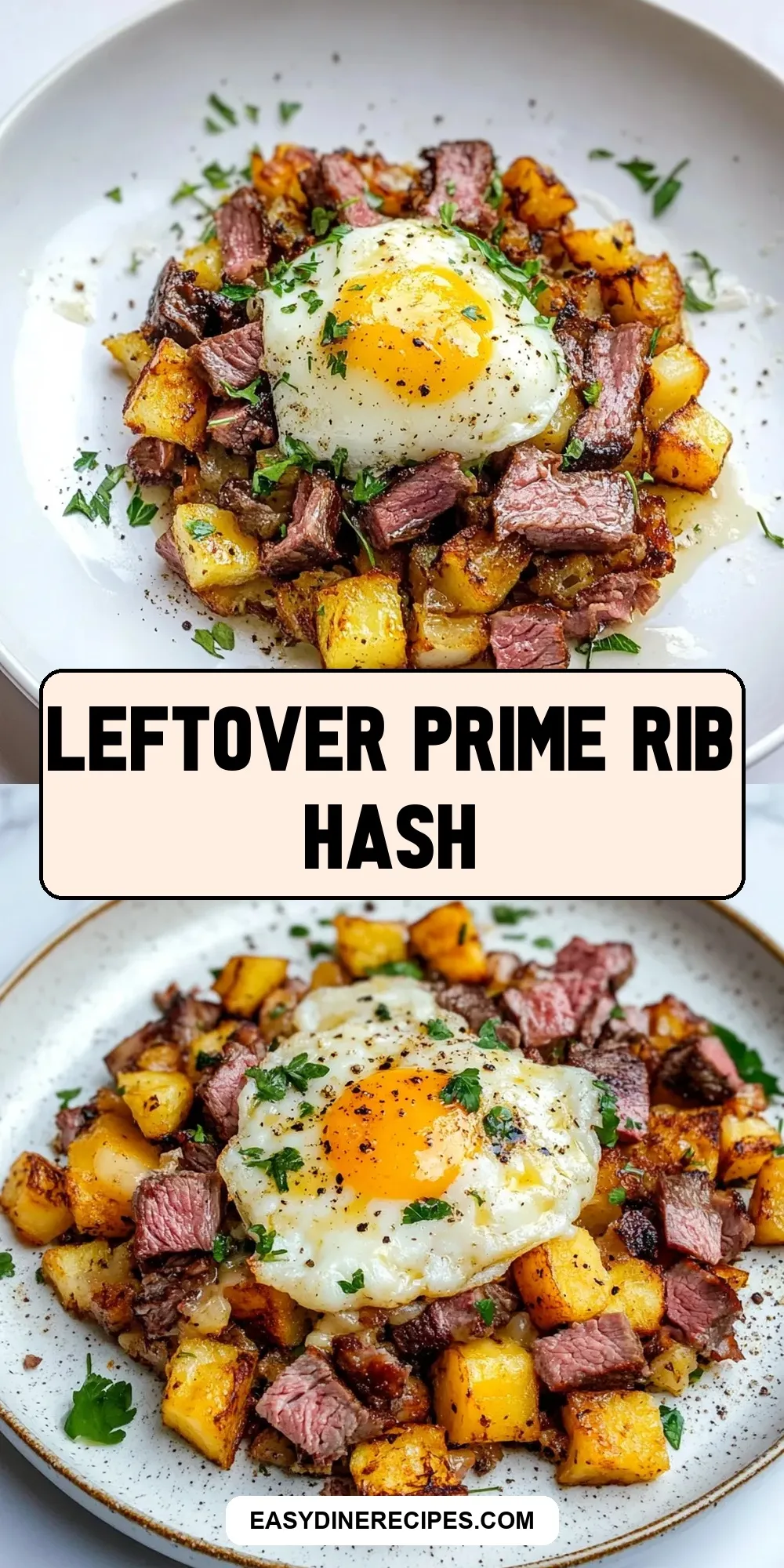 Leftover Prime Rib Hash Recipe