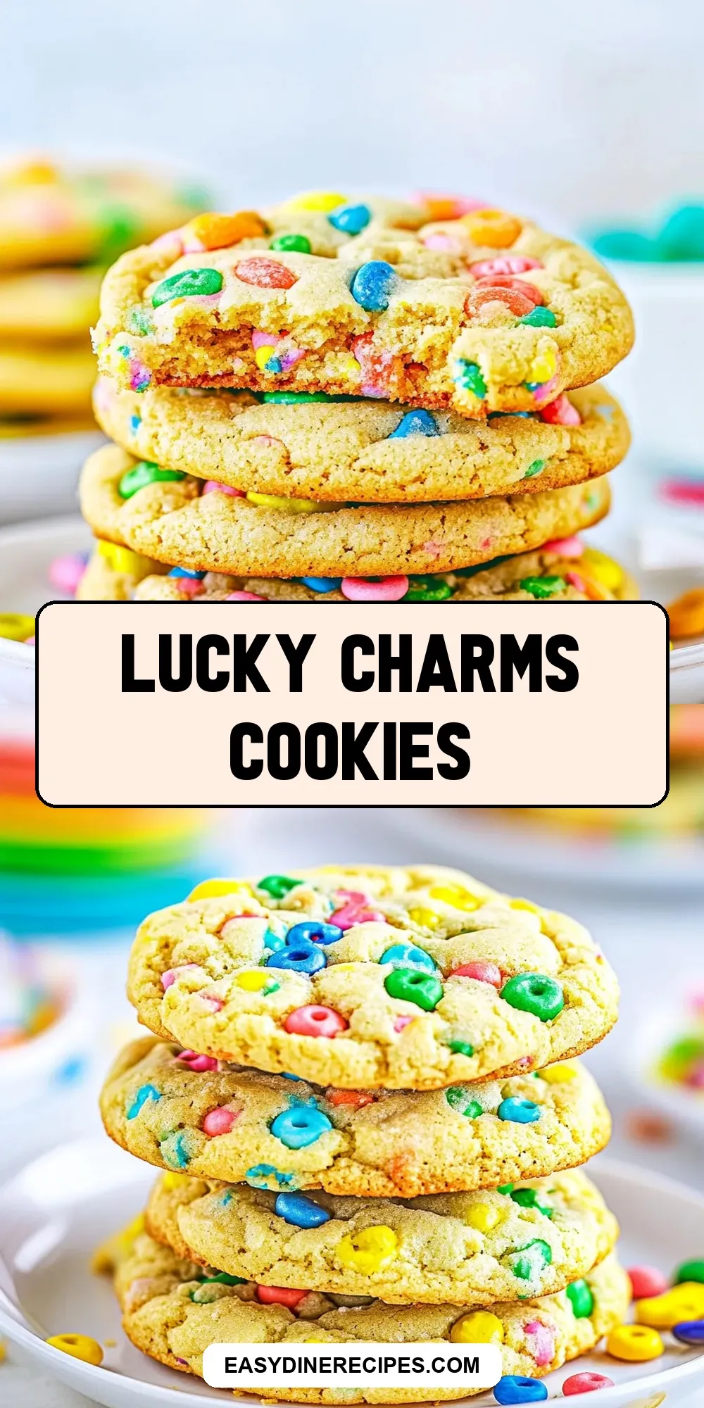 Quick Lucky Charms Cookies